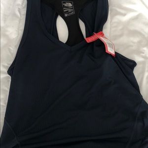 North Face workout tank with built in bra